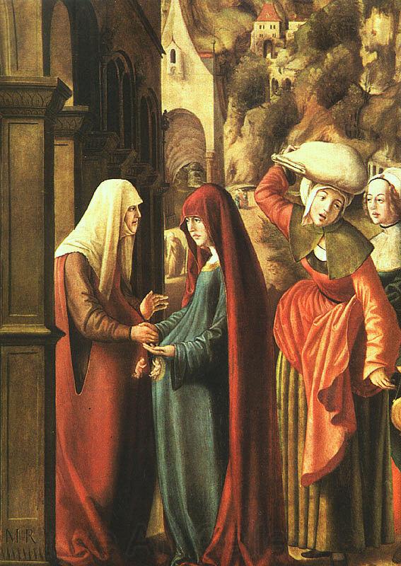 Marx Reichlich The Visitation Germany oil painting art